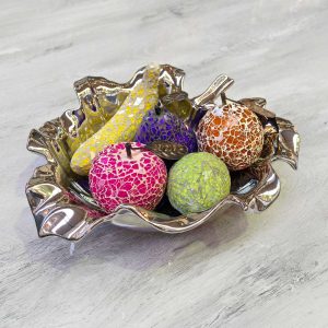 Lotus Leaf Ceramic Bowl in our Showroom