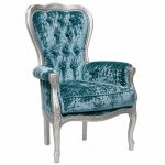 Three Arc Michael Lounge Chair - Aqua Crush
