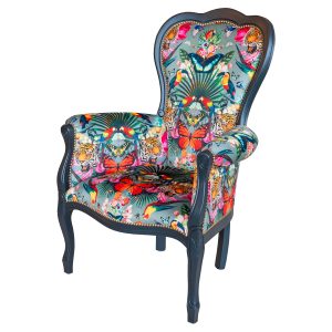 Myrtle and Mary Three Arc Michael Arm Chair