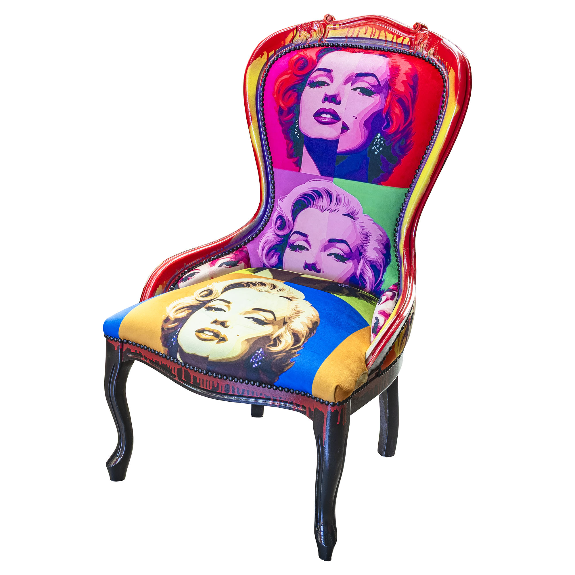 FGU57 Marilyn Monroe Carved Nursing Chair Marilyn Monroe Carved Nursing Chair