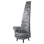 Silver Tiger Fabric Potenza Chair
