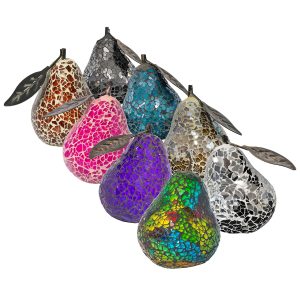 Mosaic Glass Pears