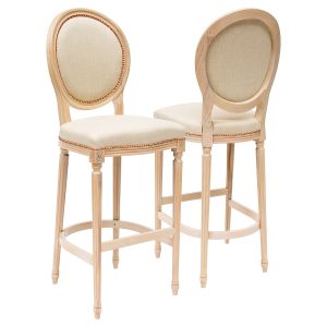 Georgian Round Back Bar Stool