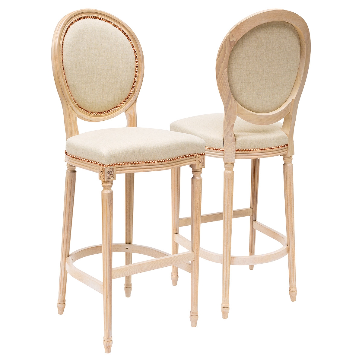 Georgian Round Back Bar Stool