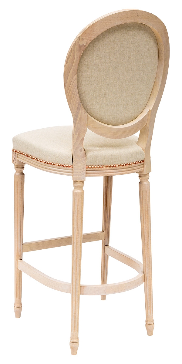 Georgian Round Back Bar Stool Back