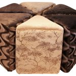 Triangular Stool Set