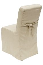 Clarice Dining Chair with Fabric Cover - Back