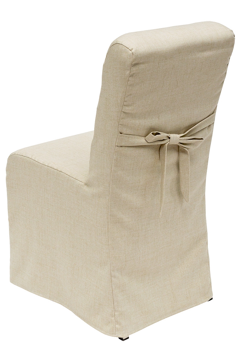Clarice Dining Chair with Fabric Cover - Back