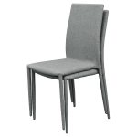 Selina Grey Stacking Chair