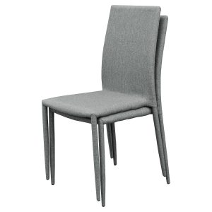 Selina Grey Stacking Chair