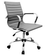 Eames style office chair in grey