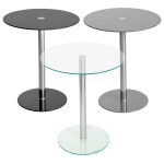 Glass Top Podium Table