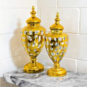 Golden Urn's in our Showroom