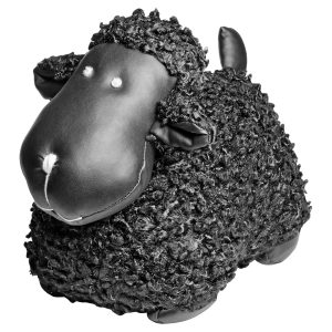 Black Sheep Door Stop Plush