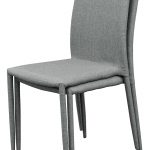 Selina Grey Stacking Dining Chair