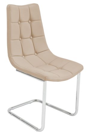 Menson Beige Dining Chair - Front