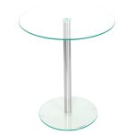 Glass Top Podium Table in Clear