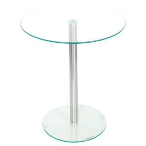 Glass Top Podium Table in Clear