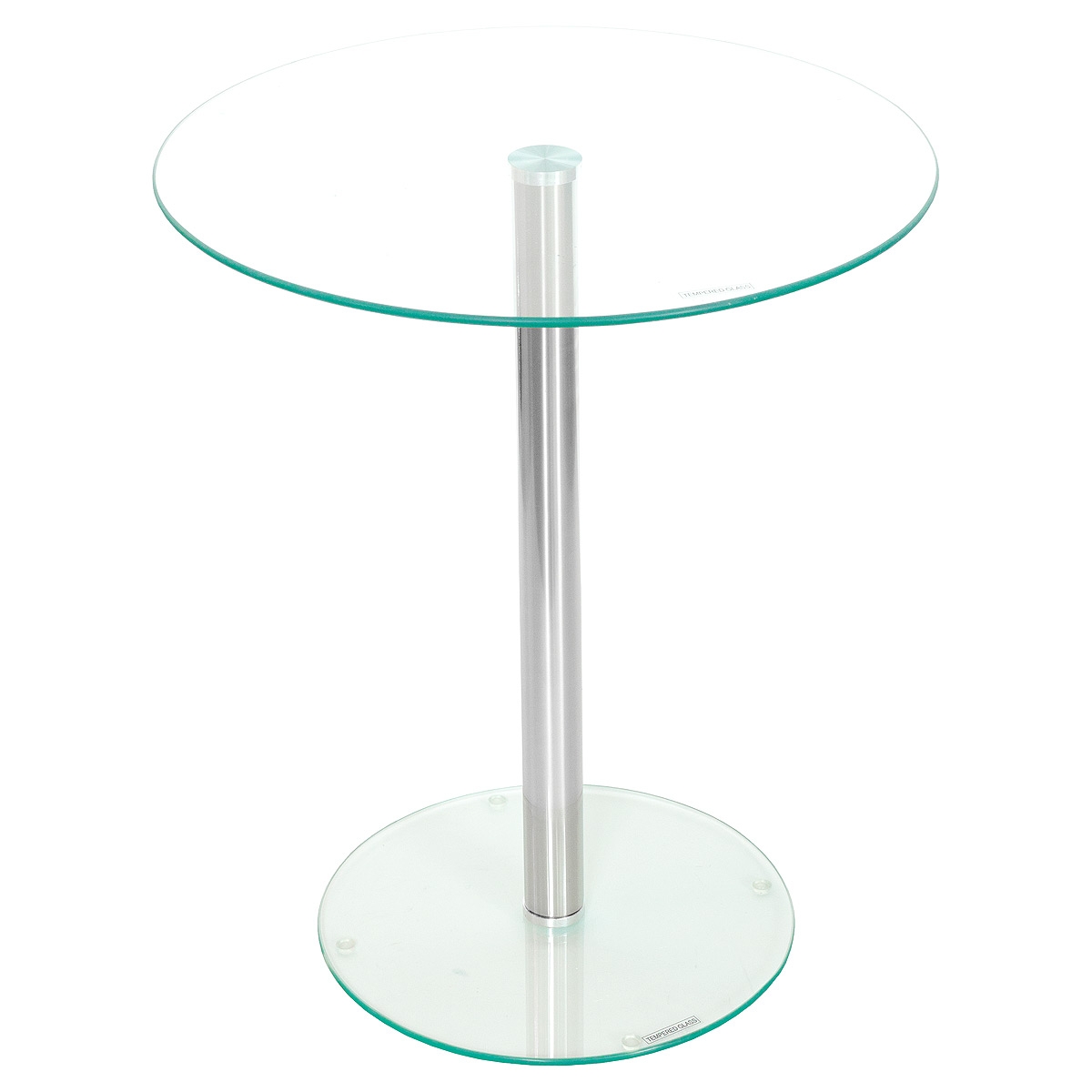 Glass Top Podium Table in Clear