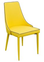 Duncan Dining Chair in Yellow