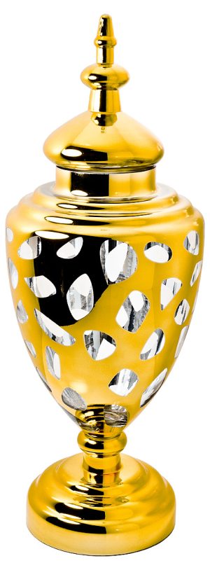 Large Golden Urn
