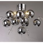 Chrome Ceiling Light