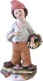 Child with basket by G.Pezzato