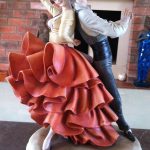 Couple Dancing the Tango