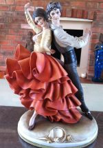 Couple Dancing the Tango