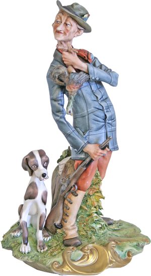 Hunter and Dog by Volta