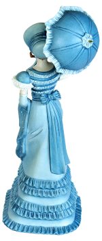 Lady in Blue Figurine