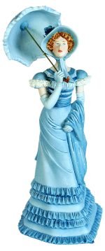 Lady in Blue Figurine