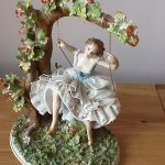 Lady on Swing by Bassano