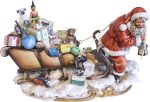 Santa Claus Pulling His Sleigh by Scapinello