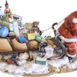Santa Claus Pulling His Sleigh by Scapinello