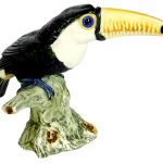 Tucan Porcelain Figurine