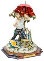 Mending the Umbrella by Scapinello