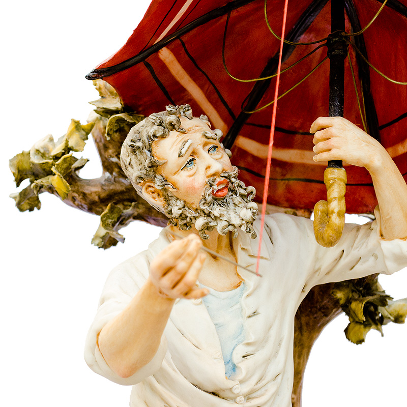 Mending the Umbrella by Scapinello