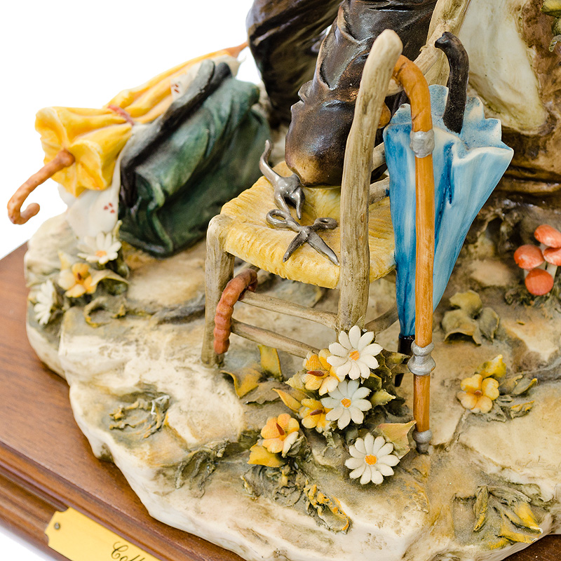 Mending the Umbrella by Scapinello