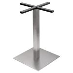 Square Stainless Steel Table Base