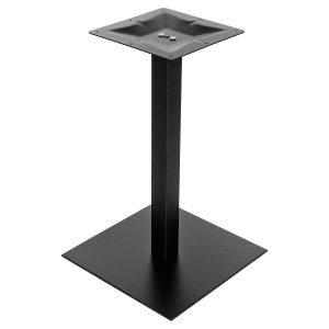 Square Black Matt Table Base
