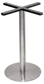 Round Stainless Steel Table Base