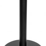 Round Black Matt Table Base