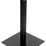 Square Black Matt Table Base