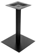 Square Black Matt Table Base