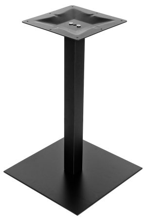 Square Black Matt Table Base