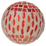 Large Mosaic Polyform Ball - Red
