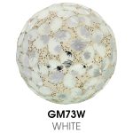 Medium Mosaic Polyform Ball - White