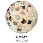 Medium Mosaic Polyform Ball - Yellow