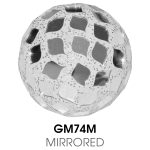 Small Mosaic Polyform Ball - Mirrored